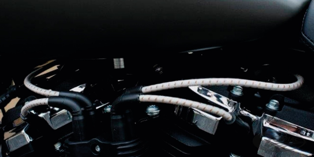 Plug Wires St 18-Up Grey W/Brwn Trace