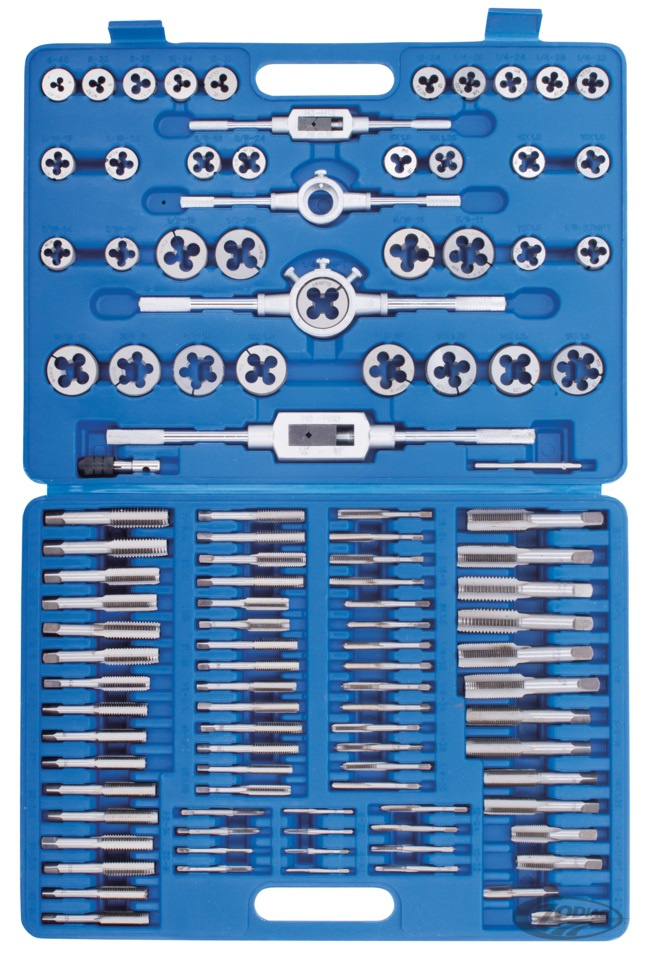 Tap & Die set 110 pieces SAE Tungsten